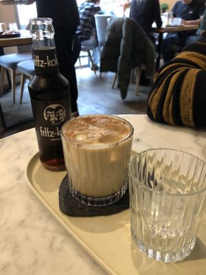 Coke and Iced Chai Oat Latte   at Endless in Leipzig