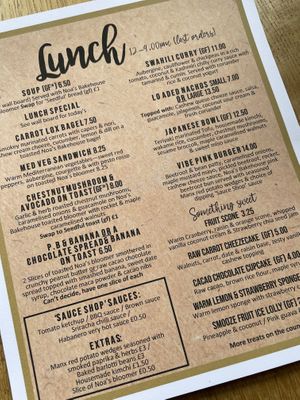   at VIBE Plant Based Cafe & Restaurant in Douglas