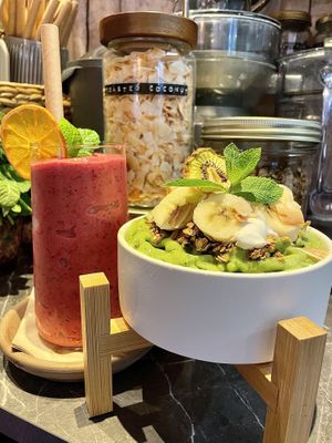   at VIBE Plant Based Cafe & Restaurant in Douglas