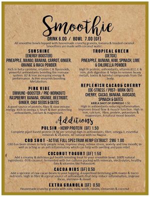   at VIBE Plant Based Cafe & Restaurant in Douglas