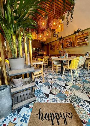 Inside  at VIBE Plant Based Cafe & Restaurant in Douglas