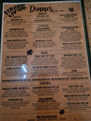  at VIBE Plant Based Cafe & Restaurant in Douglas