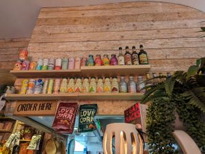 Drinks at VIBE Plant Based Cafe & Restaurant in Douglas