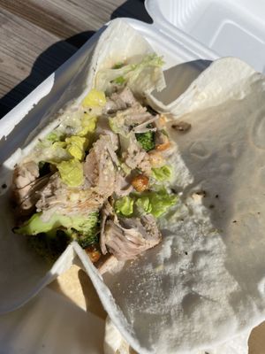   at VIBE Plant Based Cafe & Restaurant in Douglas