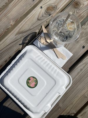   at VIBE Plant Based Cafe & Restaurant in Douglas