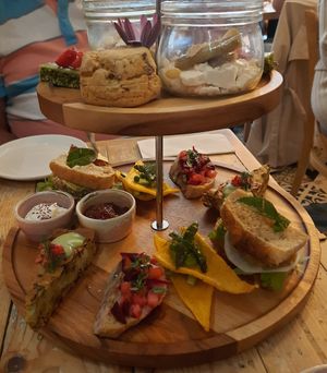 Afternoon Tea at VIBE Plant Based Cafe & Restaurant in Douglas