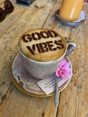 The most amazing oat mocha.❤️  at VIBE Plant Based Cafe & Restaurant in Douglas