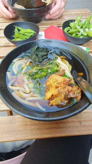 Kyoto Vegan und Edamame at S'j Ramen in Bielefeld