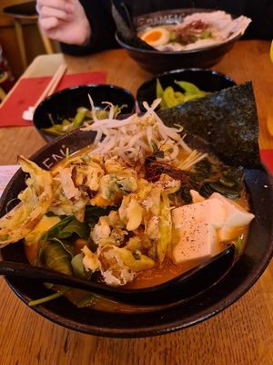 Tempura Veggie Ramen at S'j Ramen in Bielefeld
