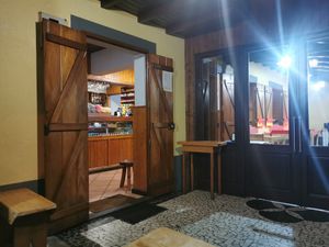 The outdoor seats, after a loooong levada walk it's really fantastic  to see these 5 letters on their menu at Faísca in Santana