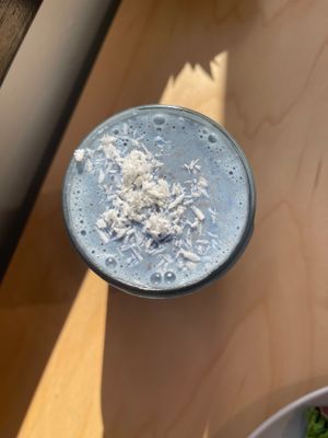 Blue Majik Smoothie  at High Vibes Juicery in Park City