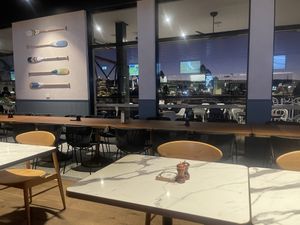 Nice views over river but too cold tonight   at The Log Cabin in Penrith