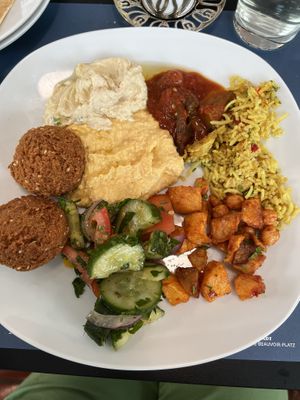 Brunch buffet  at Habibi & Hawara - Landstrasse in Vienna