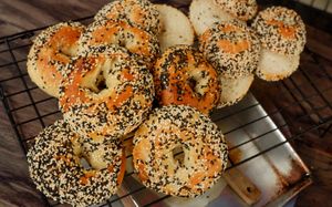 Vegan Bagel - 100% home made at Moto.Laurie Cafe & Bistro at Moto Laurie in Da Lat