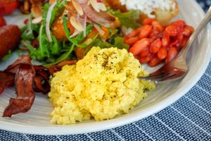 Vegan English Breakfast at Moto.Laurie Cafe & Bistro (100% home-made & vegan ingredients) at Moto Laurie in Da Lat