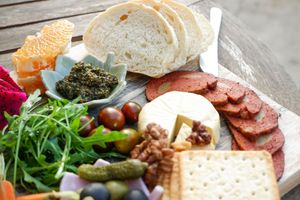 Vegan Cheese Platter - All homemade ingredients at Moto.Laurie Cafe & Bistro Đà Lạt at Moto Laurie in Da Lat