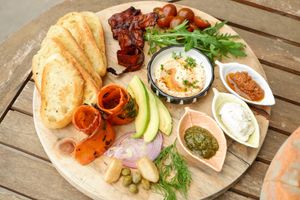 Vegan Appertizer Board - All home made ingredients at Moto.Laurie Cafe & Bistro Đà Lạt at Moto Laurie in Da Lat