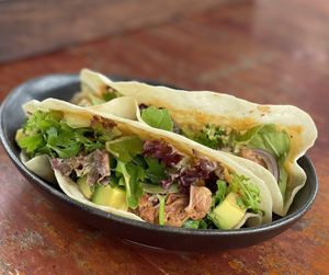 The best Vegan Tacos at Moto.Laurie Cafe & Bistro.  at Moto Laurie in Da Lat