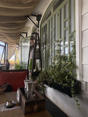 Balcony   at Moto Laurie in Da Lat