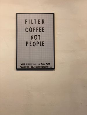   at Kaffee Bar in Rostock