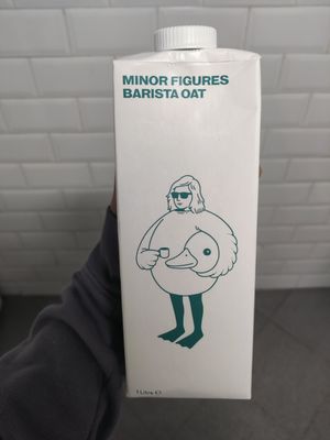 Oat milk at VIMET Girona in Girona