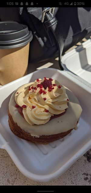 Raspberry & mango at Chök - Sevilla in Sevilla