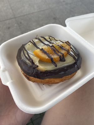 Chocolate orange cronut  at Chök - Sevilla in Sevilla