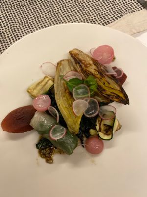 Main course at Restaurant Magda in Erfurt