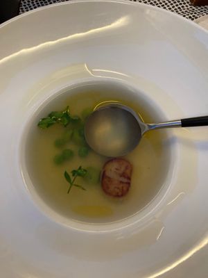 Soup at Restaurant Magda in Erfurt