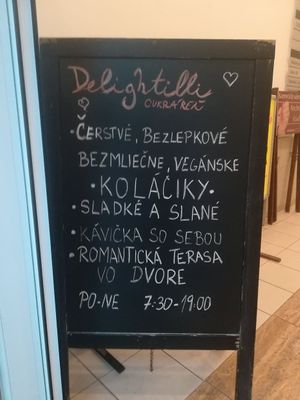 ♥ at Delightilli Cukráreň - Národná  in Zilina