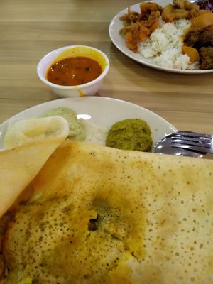 Masala dosai at ABC Vegetarian Food 健康素食 - Toa Payoh in Central Singapore