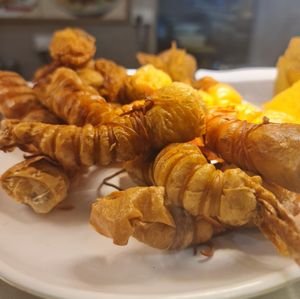 Fried prawns ~ 22/7/22 at ABC Vegetarian Food 健康素食 - Toa Payoh in Central Singapore
