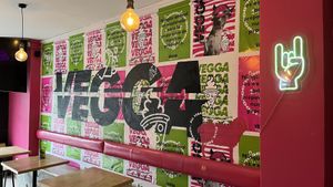 Restaurant interior / interior del restaurante   at Vegga in Bogota