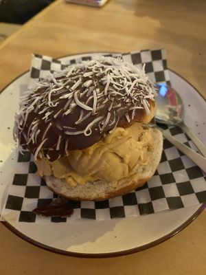 Donut with ice   at Vegga in Bogota