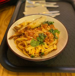 Pasta bolognesa  at Vegga in Bogota