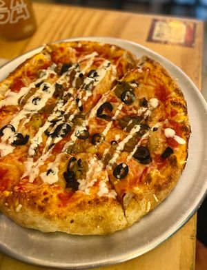 Pizza Reputanesca (recomendada)  at Vegga in Bogota