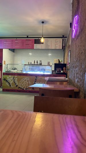 Interior #Veganuary at Vegga in Bogota