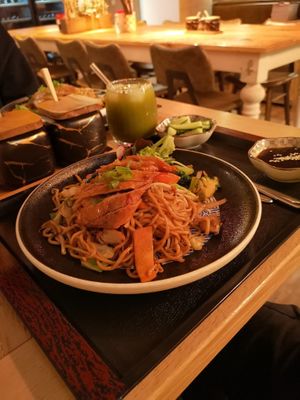 Vegan Kamo Ramen at Miyako Ramen in Wels