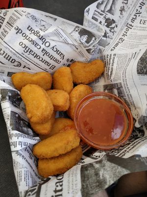 Nuggets at Bocateria Marbore in Torla-ordesa