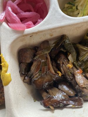 Mushrooms  #Veganuary at Bloom in Seattle