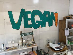   at Mundo Vegano in Colonia Del Sacramento