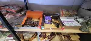 Alfajor and sweets in general at Mundo Vegano in Colonia Del Sacramento