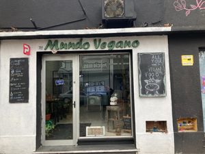 Front at Mundo Vegano in Colonia Del Sacramento