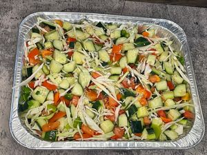 Israeli salad catering at Java Dive Organic Cafe - Mediterranean Restaurant in Bee Cave