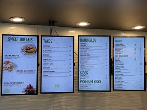 Menu  at Plantology  in San Antonio