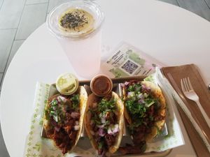 Al Pastor Tacos at Plantology  in San Antonio