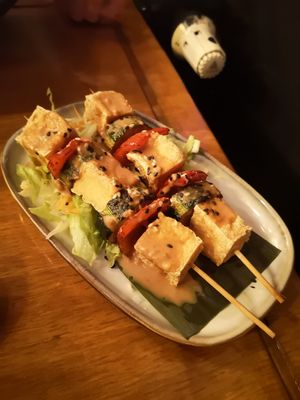 2. Tofu Skews at Bay Vegan in Halle
