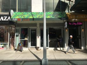 Front entrance at Plant Bar in New York City