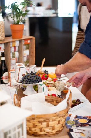 Thé crème de la crème of plant-based cheese  at Fauxmagerie Zengarry in Alexandria