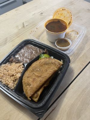 Birria tacos #Veganuary at Viva Vegan in Colton